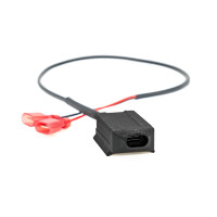 USB-C socket with 36 W for mounting on the motorcycle fork l