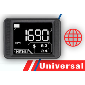 CUMPAN Universal – tachometer, shift light, oil...