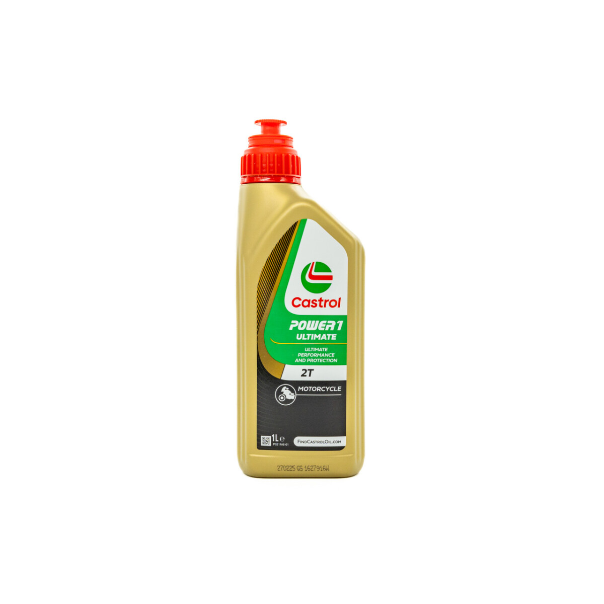 CASTROL POWER1 ULTIMATE 2T – Two-Stroke Motorcycle Oil (JASO FD, ISO-