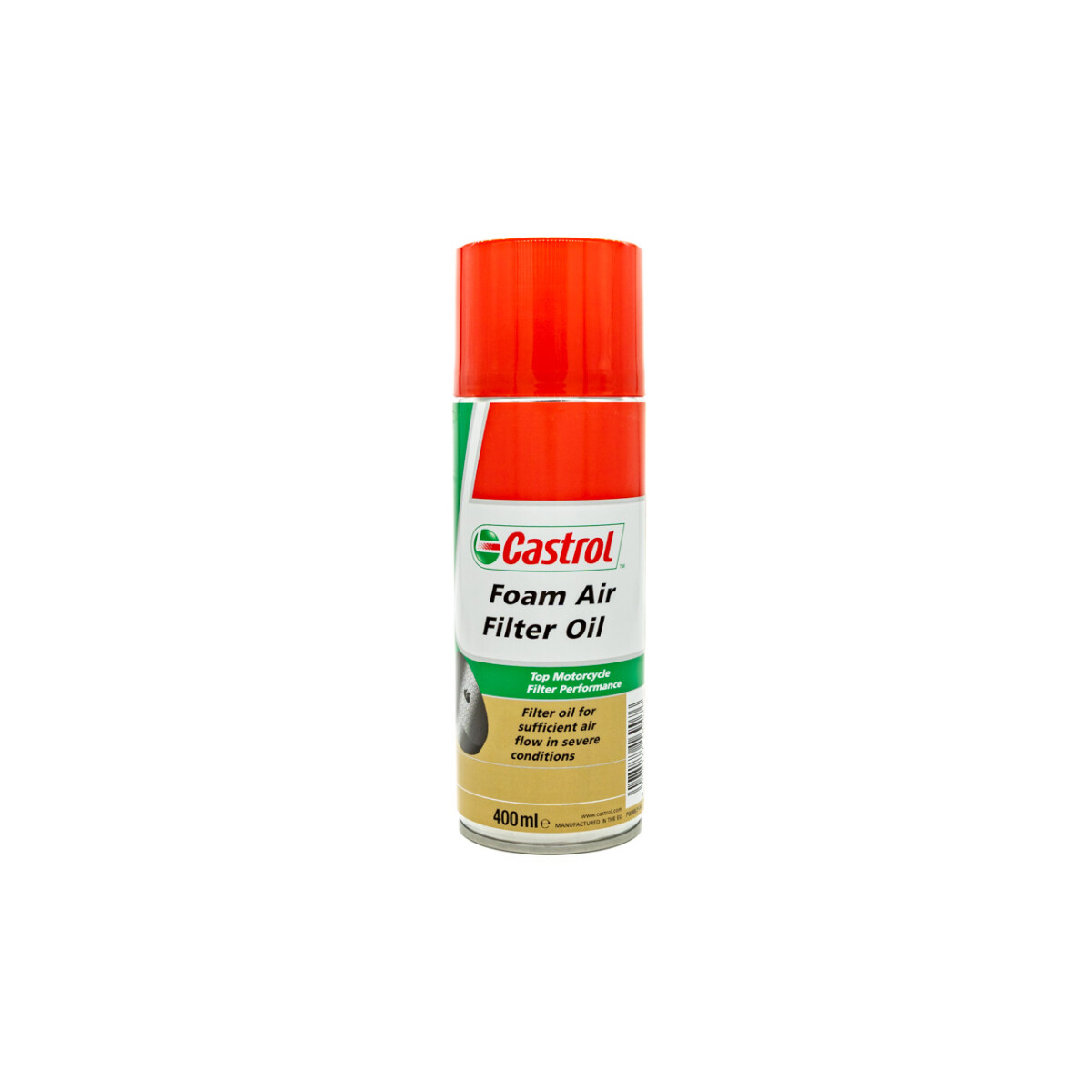 Castrol Filter Oil – Luftfilteröl für Schaumstoff- &amp; Baumwollfilter