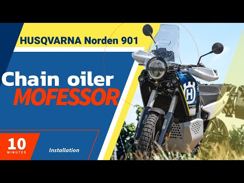 Kettenöler an der HUSQVARNA Norden 901 🛠️ | Einbau und Inbetriebnahme