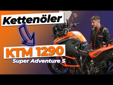 KTM 1290 Super Adventure ⛓ Einbau Kettenöler (Optimale Kettenschmierung durch MOFESSOR!)