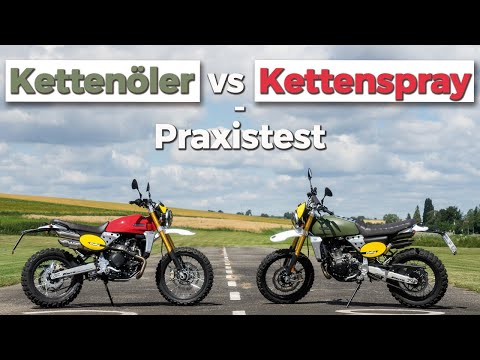 Kettenöler vs. Kettenspray im Praxistest - FANTIC Caballero 500 Rally I MOFESSOR Vergleich