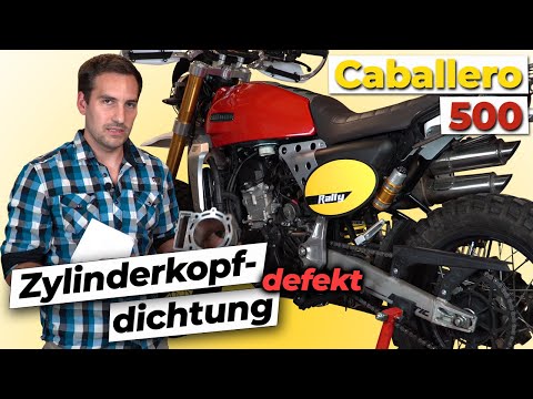 FANTIC Caballero 500  - Defekte Zylinderkopfdichtung und Inspektion I Kettenöler vs. Kettenspray