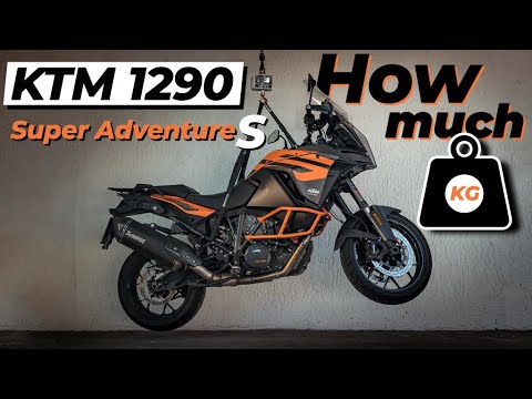 Auf der Waage | KTM 1290 Super Adventure S - Gewicht vollgetankt und fahrbereit?