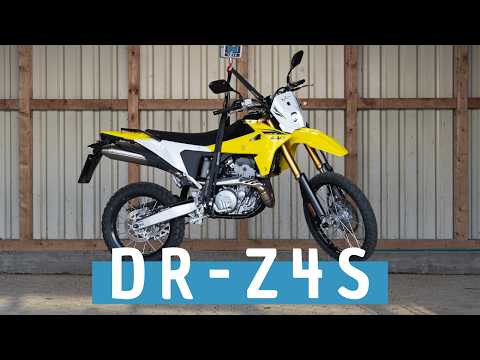 🔎Wieviel wiegt die SUZUKI DR-Z4S MY2025 vollgetankt und fahrbereit?